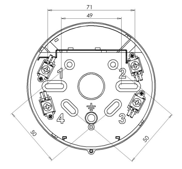 NB100 EN54-23 approved High output LED VAD - Image 7