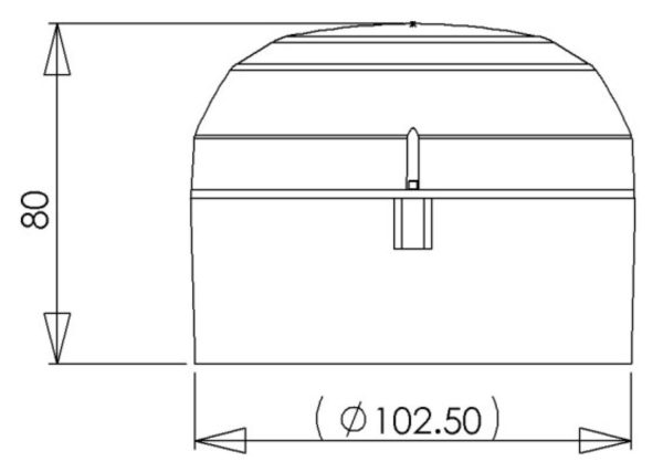 UNO  EN54-23 compliant  LED strobe - Image 2